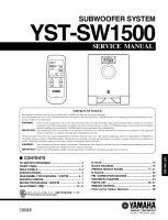Yamaha YSTSW-1500-Service-Manual